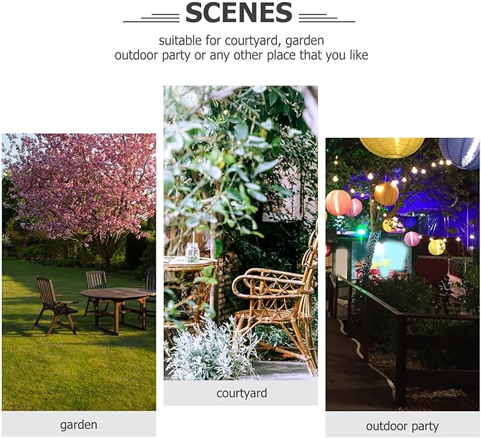 Gadpiparty 1Set Solar Powered Falling Lights LED Tube String Lights for Garden Patio and Holiday Decor Tubes with Remote Control and Solar Panel