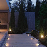LED Well Lights Low Voltage Landscape Lighting Outdoor In-Ground Lights,Single Side,AC/DC12V 24V 2W Waterproof IP67 | Lumora