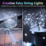 6 Pack 60LED Christmas Battery Operated Fairy Lights with Remote, 8 Modes String Lights with Timer, Dimmable | Lumora