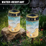 ZOUTAIRONG Seaside Starfish Design Solar Light for Cemetery Grave Durable Garden Lights Solar Powered Powered | Lumora