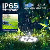 SOLPEX 10 Pack Solar Ground Lights Outdoor Waterproof, Solar Powered Pathway Lights, Landscape Lighting for Garden | Lumora