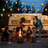 11FT Multicolor String Lights with 10 Bulbs，UL Listed Connectable Waterproof Decorative LED Fairy Hanging Curtain | Lumora