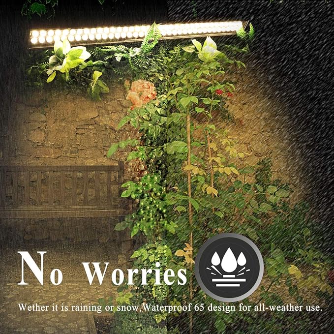72W LED Wall Washer Lights 3.2ft/40 120V IP65 Waterproof Linear LED Light Bar Warm White 3000K Walls Trees | Lumora