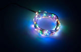 Karlling USB Plug in LED Fairy Lights,100 LED Bulbs 33 Ft Silver Wire Waterproof - Outdoor Security Flood Light | Lumora