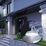 17in. Galvanized Finish Outdoor Gooseneck Barn Light Fixture with 10in. Long Extension Arm - Wall Sconce Farmhouse | Lumora