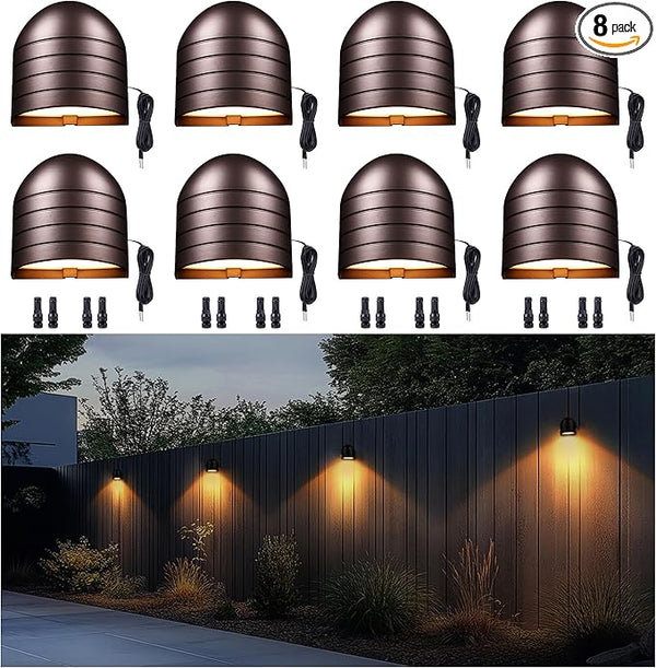LED Deck Lights - Outdoor Landscape 12V Waterproof Lighting, Low Voltage Step Lights, Warm White & Cool White | Lumora