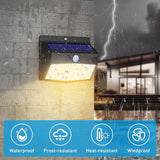 Solar Motion Sensor Lights Outdoor [ 12 Packs/138 LED ] Solar Fence Lights With 3 Lighting Modes, Solar Powered | Lumora