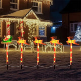 Pack of 6 Easy Installion Solar Ground Lights Easy Push Into Soil for Instants Festival Ambiances in Yard and | Lumora