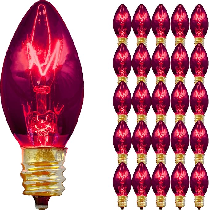 EST. LEE DISPLAY L D 1902 Outdoor Christmas String Light Sets w/Bulbs & White Hanging Cord Included Christmas | Lumora