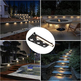 Teekuv 8 Pack 7 Inch Retaining Wall Lights, 5W LED Hardscape Lighting, 12V AC/DC Low Voltage Paver Lights Outdoor | Lumora
