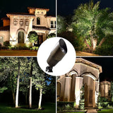 LED Spot Lights Outdoor Landscape Lighting 107 - Solid Brass Spotlight LED Yard Lights Security Landscape for | Lumora