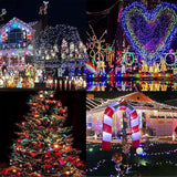 FULLBELL Easter Lights 66 Feets 200 LED Easter Decorations Memory Indoor Outdoor Fairy Lights Easter Decor Lights | Lumora