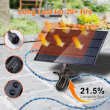 Stright Solar String Light for Outside 120FT with with USB Charging & Remote, Weatherproof Shatterproof LED S14 | Lumora