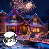 25Ft C9 Light String Christmas Stringer, C9 Strand Set with 25 Sockets, Outdoor Christmas String Light Strand for | Lumora
