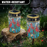 Grave Decorations for Cemetery Cardinal Bird Cemetery Solar Lights for Grave Waterproof Dusk - Outdoor Path Light | Lumora