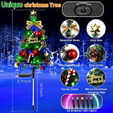 Solar Christmas Decorations Outdoor，DEIDOULU Solar Christmas Tree, 2 Pack 40 Led Light 2 Modes Outdoor Xmas Tree | Lumora