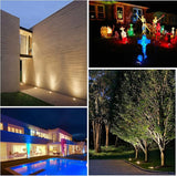 Junview Low Voltage Landscape Lights Christmas 10W RGBW Warm White LED Well Landscape Lighting Waterproof Outdoor | Lumora