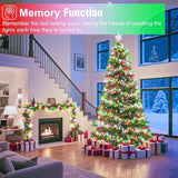 100FT 300 LED Christmas Lights Outdoor, Connectable Christmas String Lights with 8 Modes Waterproof, Plug in | Lumora