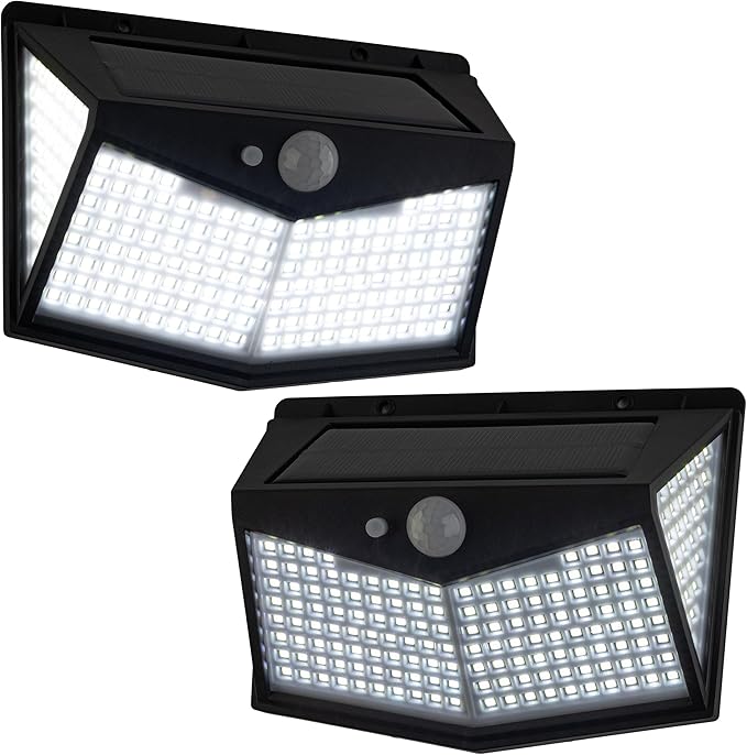 Pure Garden Outdoor Solar Lights 2-Pack