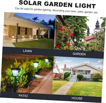 BESTOYARD Led Solar Flower Stake Lamp Outdoor Garden Light Design for Elegant Decoration Easy Installation for Pathway and Lawn Decor