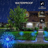 suddus Solar Garden Lights Outdoor Waterproof Decorative, 2Pack 150LED Firework Lights, Solar Fairy Lights for | Lumora