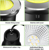 Yahenda 16 Sets Low Voltage Landscape Lights 5W LED Warm White Outdoor Waterproof Deck Lights with Connectors | Lumora