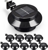 Yescom LED Solar Gutter Light Waterproof Outdoor Garden Fence Wall Lights 10 Packs | Lumora