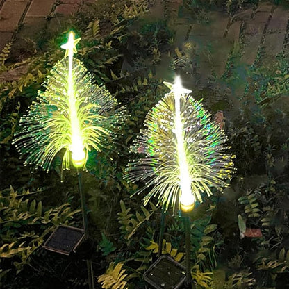 Solar Garden Lights - Waterproof Color Changing | LED Lights with Garden Stake | For Paths Parties Balconies Terraces Halloween Patios Porches Driveway Lawn Party