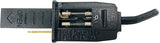Holiday Lighting Outlet C9 Christmas Light String, Patio Event Lighting, Black Cord, 12" Socket Spacing, E17 (100'') | Lumora