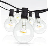 Newhouse Lighting 25-Foot, 25 Socket Indoor/Outdoor String Lights with 27 Very Big LED Globe G50 Bulbs (2 Free | Lumora