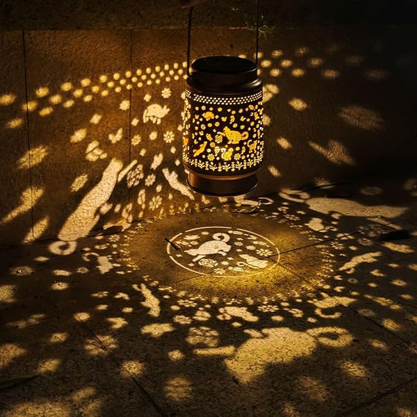 cat Solar Light Outdoor Waterproof Hanging Ornament, Solar Decoration LED Lantern Outdoor Garden Decoration | Lumora