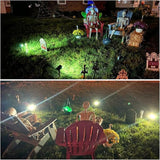 Solar Lights Outdoor Waterproof IP65, Solar Powered 76 LED 3 Lighting Modes Solar Spot Lights Outdoor for Yard | Lumora
