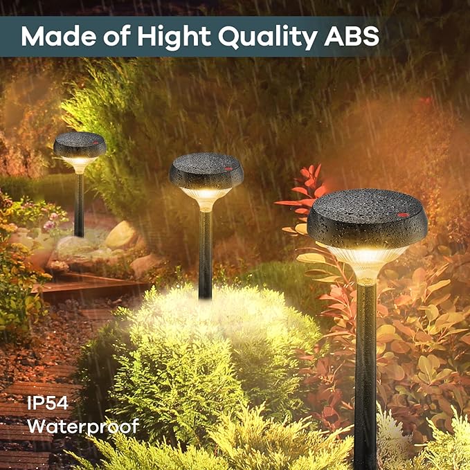 Linkind Solar Pathway Lights with Smart Pathway Lights SP6