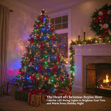 100 LED String Lights 33ft Multicolor, Plug in Fairy Lights with 8 Modes, Indoor Outdoor Christmas Lights for Tree | Lumora
