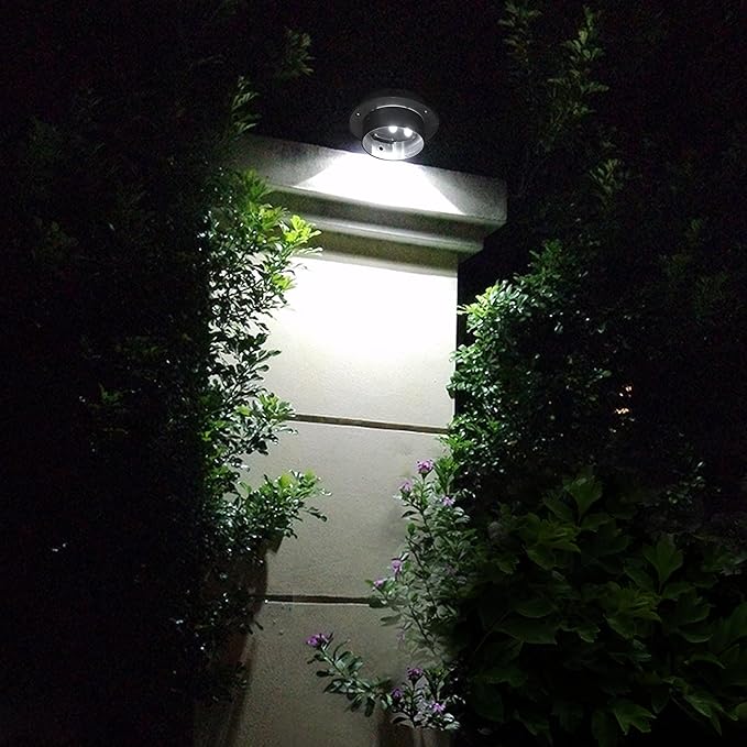 Yescom LED Solar Gutter Light Waterproof Outdoor Garden Fence Wall Lights 10 Packs | Lumora