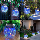 Hanging Outdoor Solar Lights,VGE 2 Pack 30LED Lanterns Decorative Outdoor Lights,Solar Powered Waterproof Landscape | Lumora