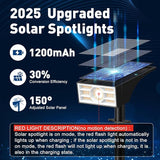 Solar Spot Lights Outdoor,2 Pack/56 LED Outdoor Lights for Yard Waterproof IP68, 4 Lighting Modes Solar Landscape | Lumora