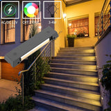 6 Pack Low Voltage AC/DC 12V LED Landscape Deck Light,Outdoor Retaining Wall Lights, IP65 Waterproof Step | Lumora