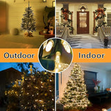 71 FT 140 LED Warm White Christmas Lights Outdoor- 2 Pack M5 LED Christmas Lights Outdoor Waterproof, Warm White | Lumora