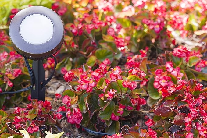 Enbrighten Mega Stake, LED Landscape Light Management, 14€ Tall, Durable, 54483, Black