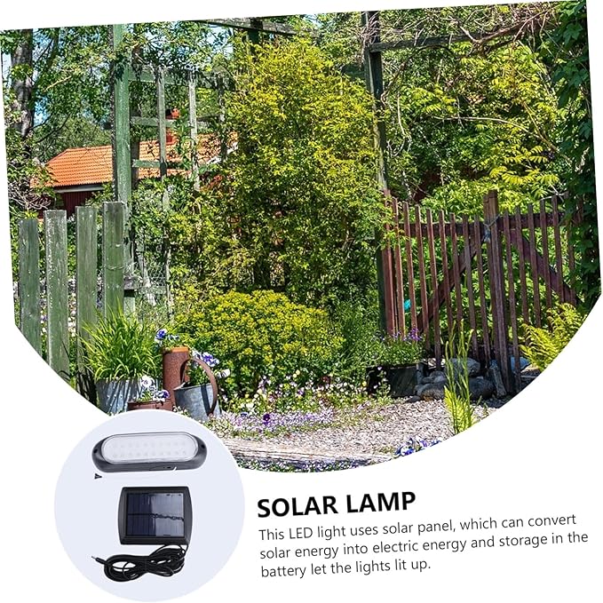 DOITOOL 2pcs Solar String Lights with Extension Cable Patio Lights Energy-Saving for Room and Bedroom Decor