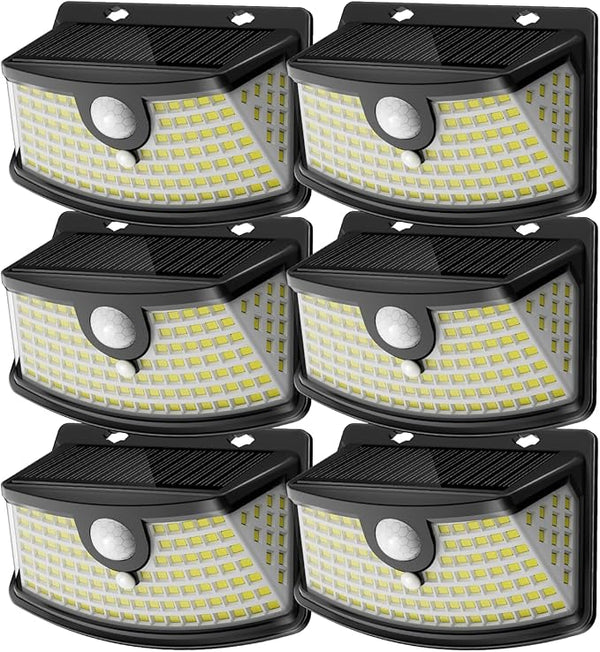 Aootek New Solar Motion Sensor Lights 120 LEDs with Lights Reflector,270° Wide Angle, IP65 - Outdoor Path Light | Lumora