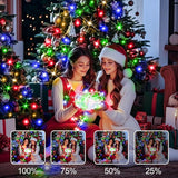 SAUIRS 403FT 1000 LED Christmas Lights Outdoor String Lights with 8 Modes Timer Waterproof Fairy Light Plug in for | Lumora