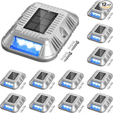 addlon Solar Dock Lights Marine 12 Pack, 2CCT Outdoor Driveway Marker Deck Lights, IP67 Waterproof, Solar Powered | Lumora