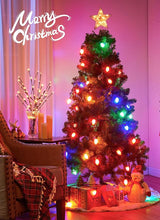 Vintage C9 LED Christmas Lights Outdoor, 100 Feet C9 String Lights with 100 Shatterproof C9 Bulbs, Waterproof | Lumora
