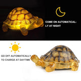 TIJNN Solar Turtle Lights Deck Decorative Lighting Statue Lawn Patio Backyard Outdoor Garden Decoration | Lumora