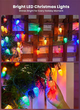 Minetom C9 LED Christmas Lights Outdoor, 81 Feet 100 LED String Light with Timer & 8 Lighting Mode, Waterproof | Lumora