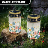 Floral Solar Lights Outdoor for Walkway Solar Pathway Lights Waterproof Solar Lantern Landscape Lighting Solar | Lumora