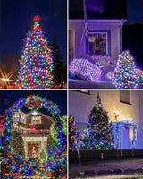 Twinkle Star 2 Pack Solar Christmas Lights Outdoor, Total 80 FT 240 LED Solar Powered Christmas Fairy Lights | Lumora