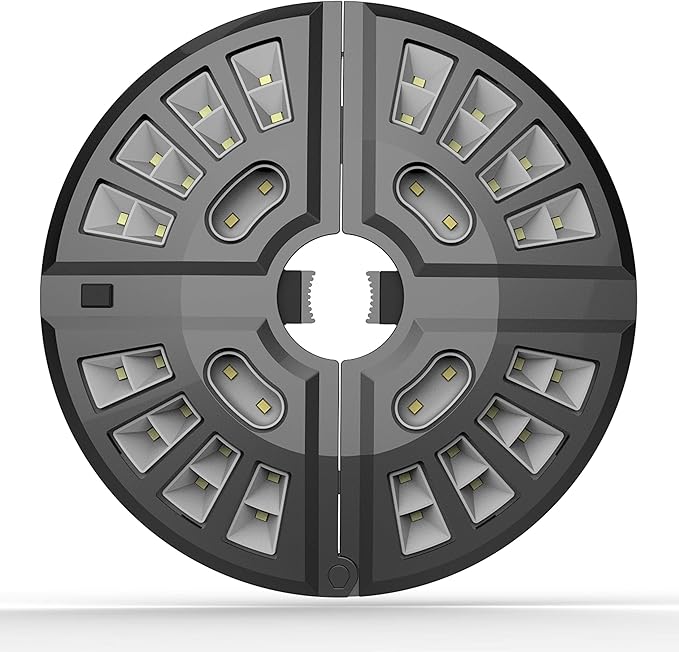 Umbrella Light, Magictec 44 LED Patio Umbrella Cordless Lights with 3 Lighting Modes Operated by 4 AA Battery (NOT Include) for Patio Umbrellas Camping Tents or Outdoor Use